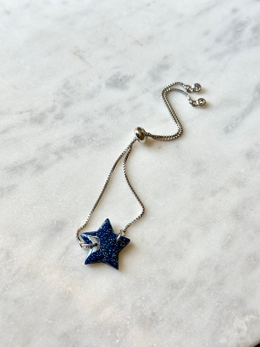 Blue Galaxy Bracelet - Star