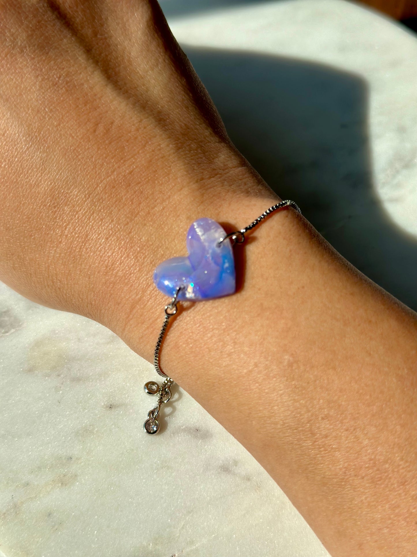 Lapis Lazuli Bracelet - Heart